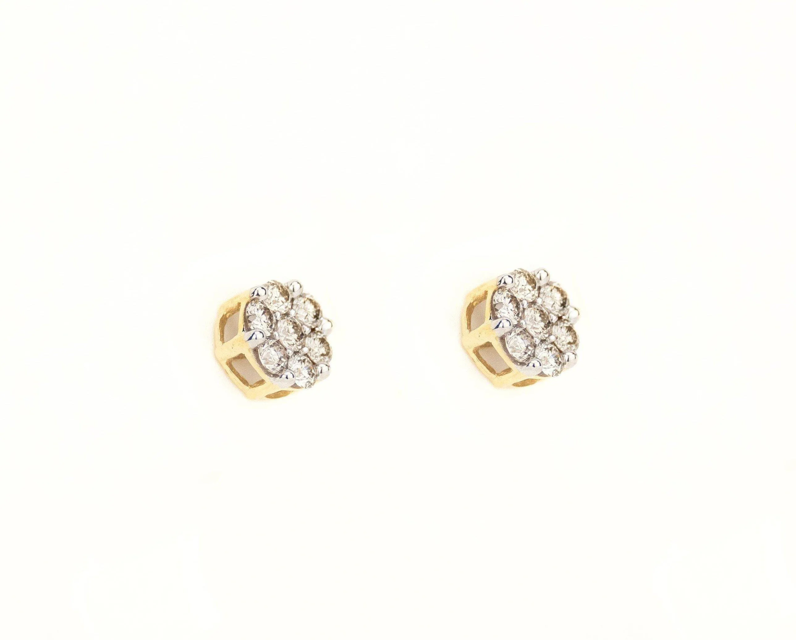 1.5CT Gold Earring