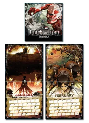 Attack on Titan - 2016 Calendar