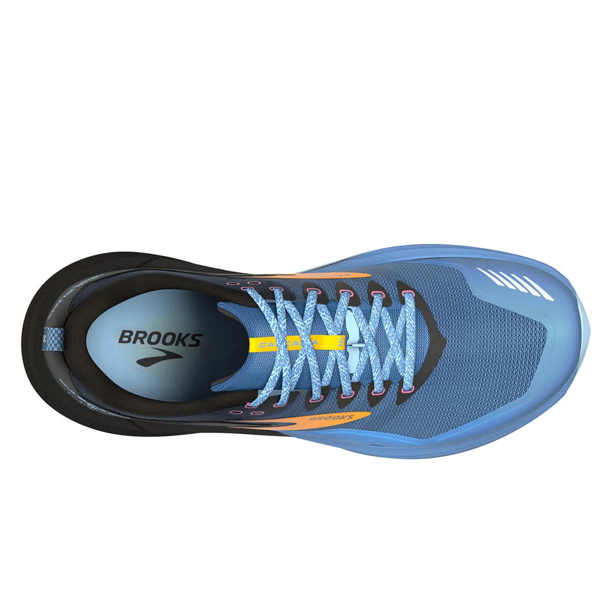 Brooks Cascadia 16 Womens | Blue/black/yellow