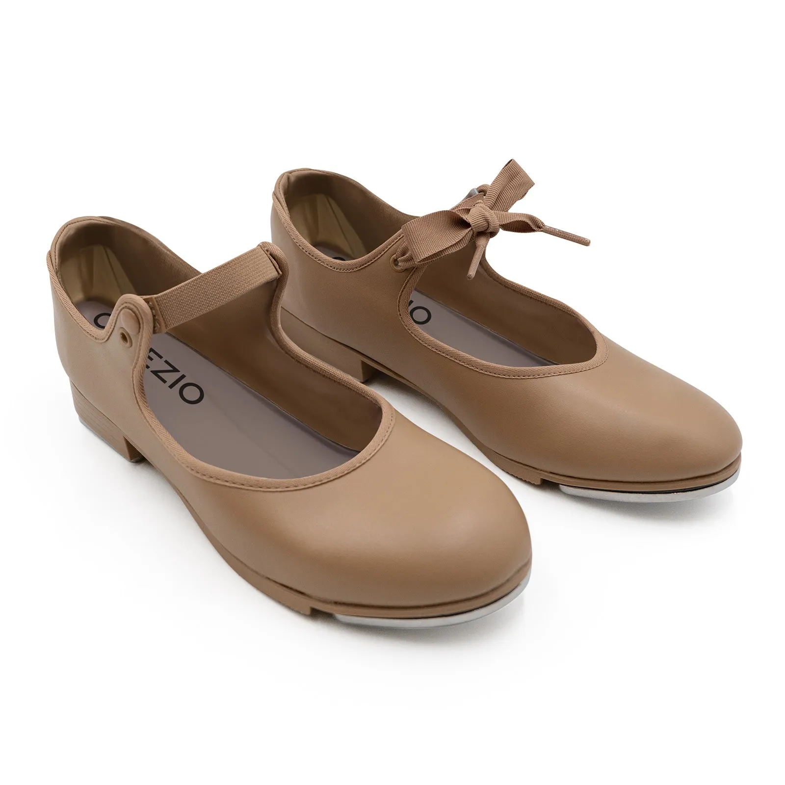 Capezio Adult Shuffle Tap Tap Shoes - Caramel