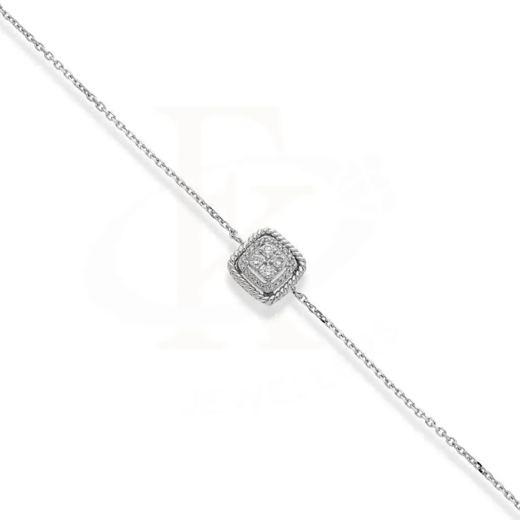 Diamonds Bracelet in 18KT White Gold - FKJBRL18K2498