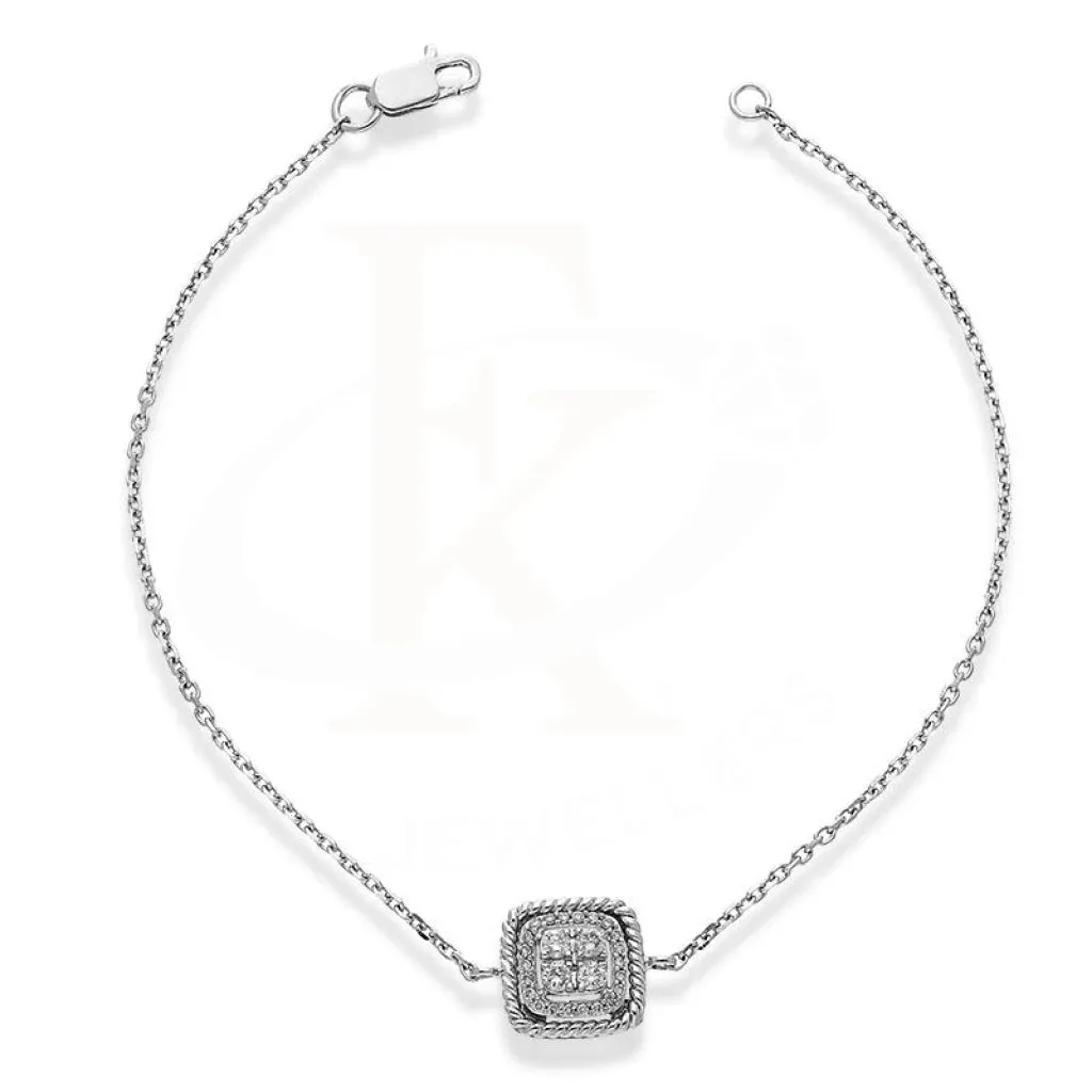 Diamonds Bracelet in 18KT White Gold - FKJBRL18K2498