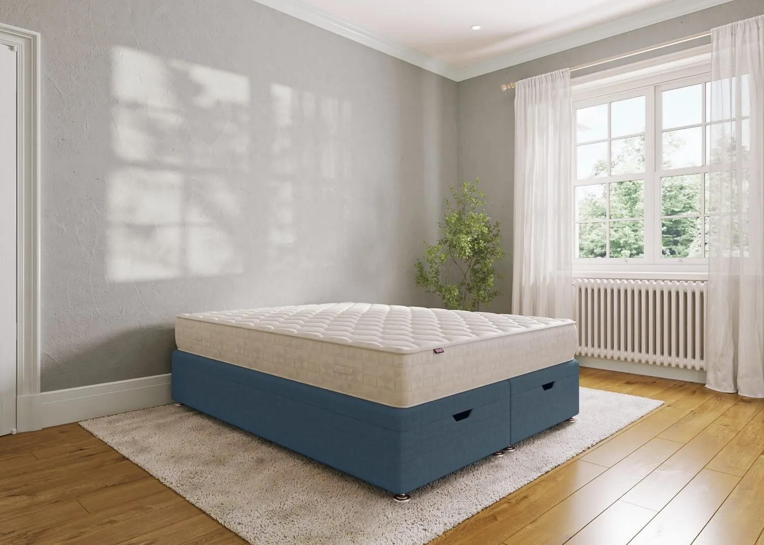 Heavy Duty End Lift Ottoman Bed