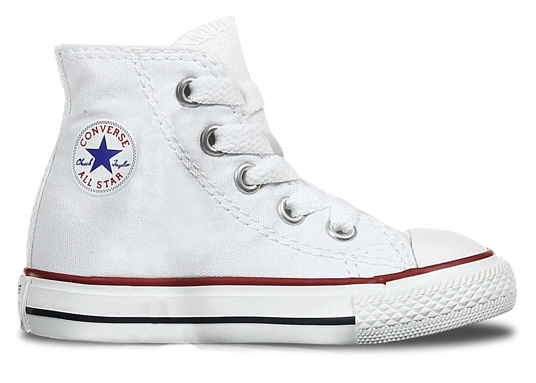 High Top Custom Converse Chuck Taylor Toddler Shoe - Classic White - panel 4