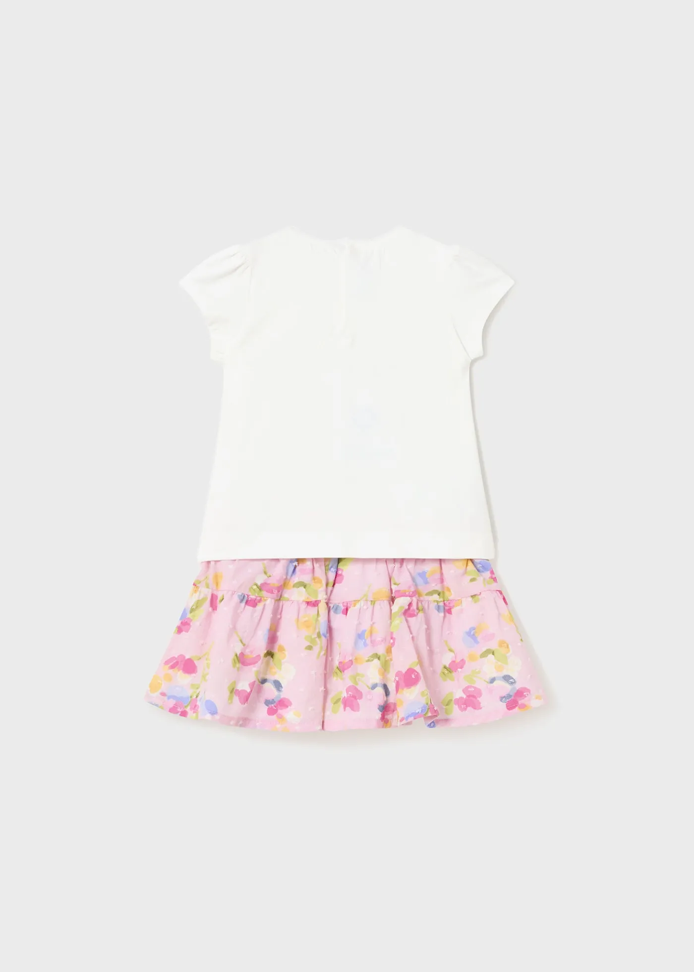 Mayoral Toddler Girl Floral Skirt & Top Set