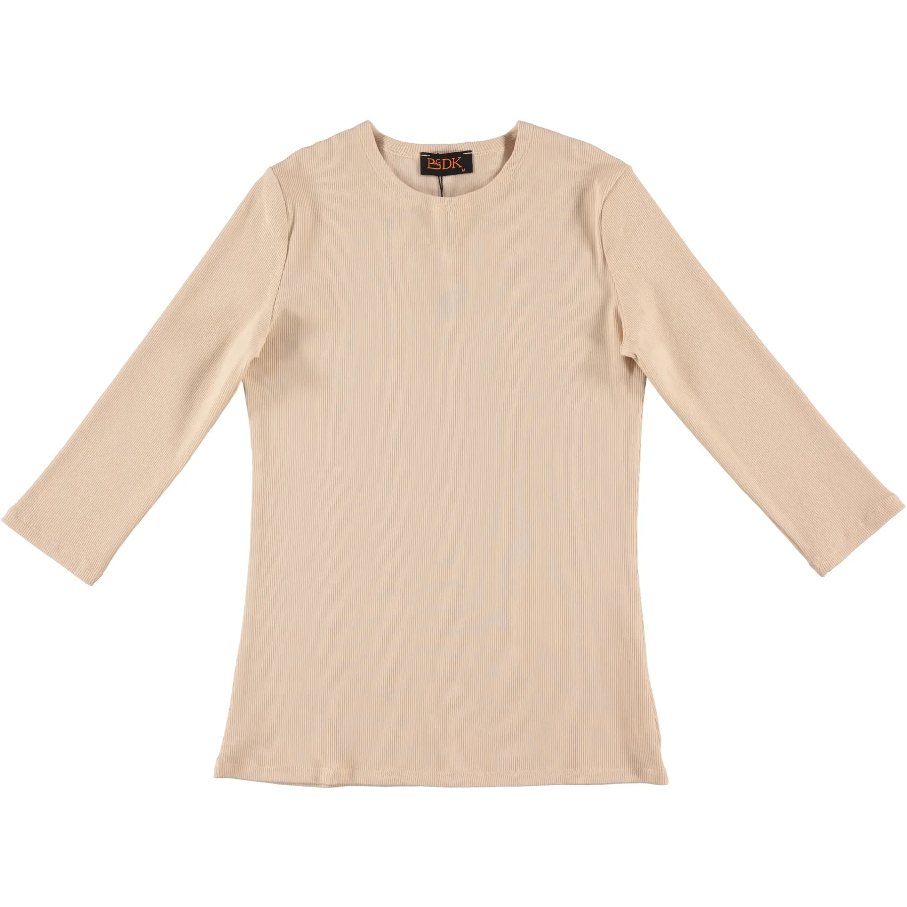 Women's 3/4 Sleeve Ribbed Top